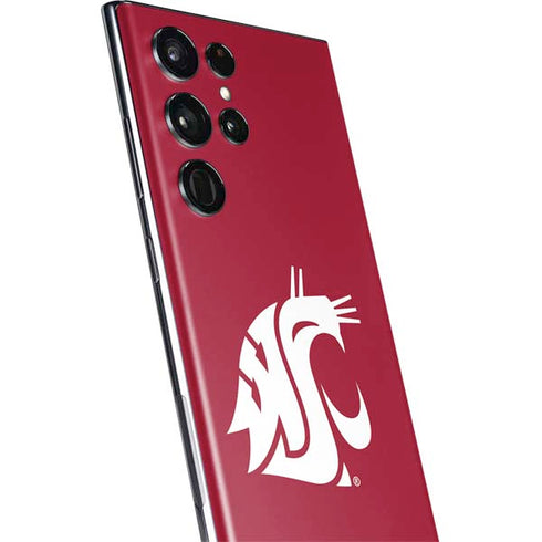 Washington State University Cougars Logo Galaxy S22 Ultra Skin