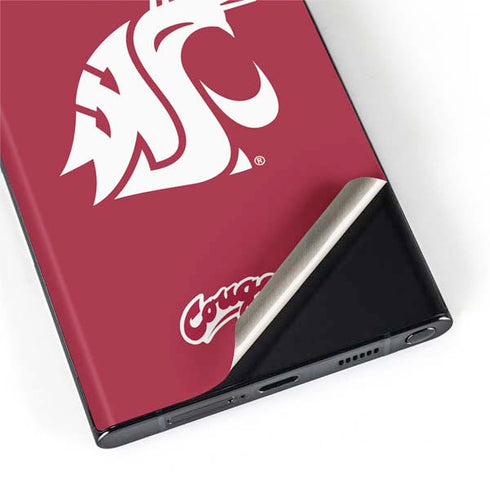 Washington State University Cougars Logo Galaxy S22 Ultra Skin