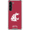 Washington State University Cougars Logo Galaxy S23 Clear Case