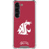 Washington State University Cougars Logo Galaxy S23 Clear Case