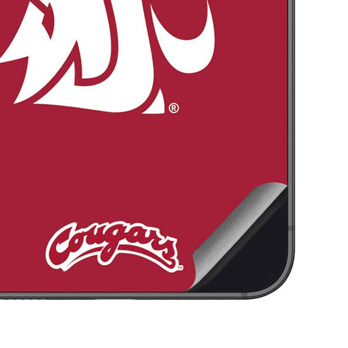 Washington State University Cougars Logo Galaxy S23 FE Skin