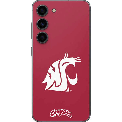 Washington State University Cougars Logo Galaxy S23 Skin