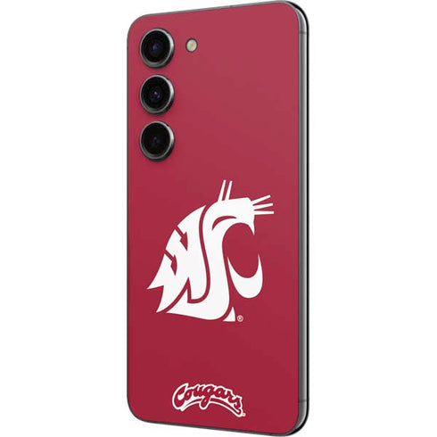 Washington State University Cougars Logo Galaxy S23 Skin