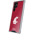 Washington State University Cougars Logo Galaxy S23 Ultra Clear Case