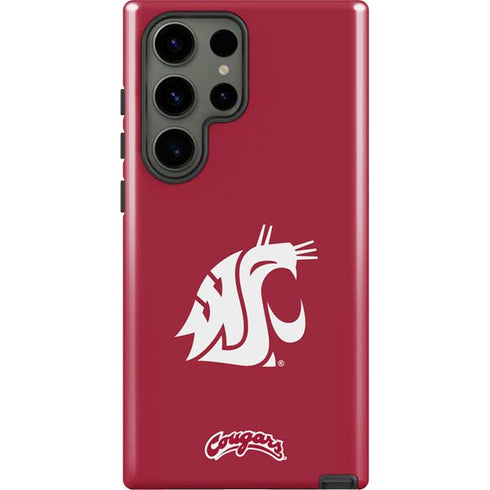 Washington State University Cougars Logo Galaxy S23 Ultra Pro Case