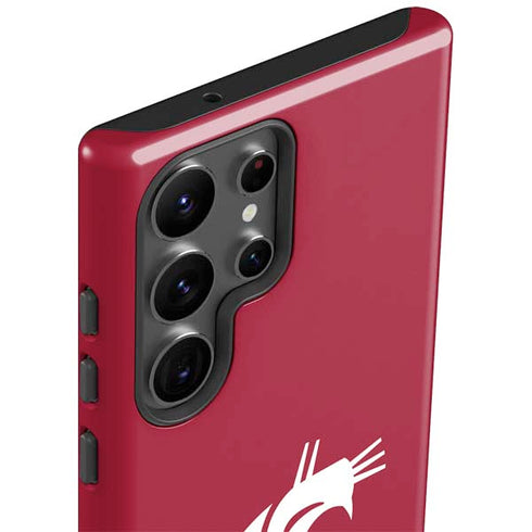 Washington State University Cougars Logo Galaxy S23 Ultra Pro Case