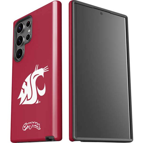 Washington State University Cougars Logo Galaxy S23 Ultra Pro Case