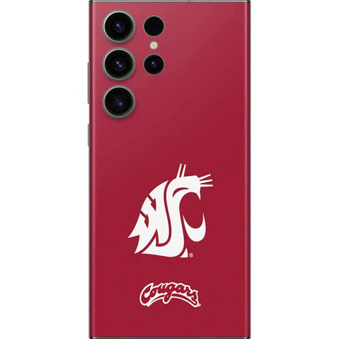 Washington State University Cougars Logo Galaxy S23 Ultra Skin