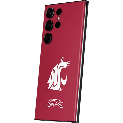 Washington State University Cougars Logo Galaxy S23 Ultra Skin
