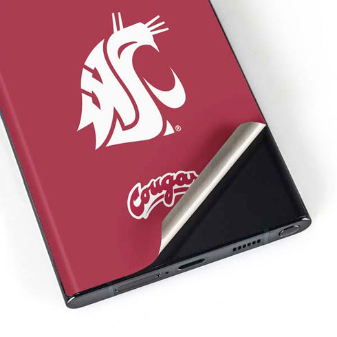 Washington State University Cougars Logo Galaxy S23 Ultra Skin