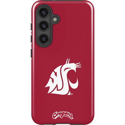 Washington State University Cougars Logo Galaxy S25 Impact Case