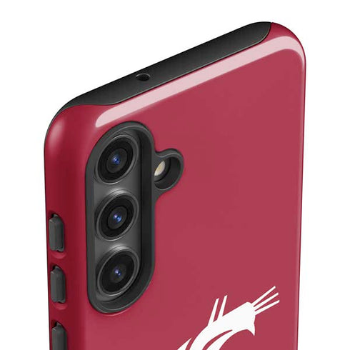 Washington State University Cougars Logo Galaxy S25 Impact Case
