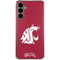 Washington State University Cougars Logo Galaxy S24 Plus Clear Case