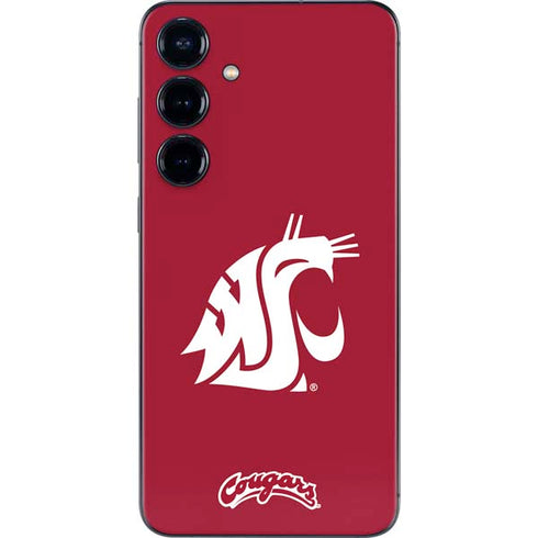 Washington State University Cougars Logo Galaxy S25 Plus Skin