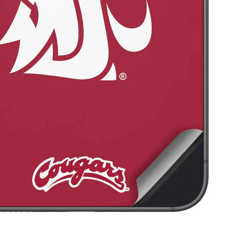 Washington State University Cougars Logo Galaxy S25 Plus Skin