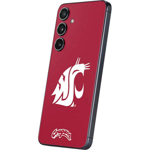 Washington State University Cougars Logo Galaxy S25 Skin