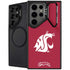 Washington State University Cougars Logo Galaxy S25 Ultra Kickstand Case