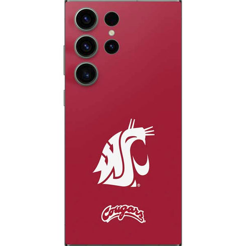 Washington State University Cougars Logo Galaxy S24 Ultra Skin