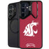Washington State University Cougars Logo Galaxy S25 FE Kickstand Case