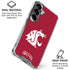 Washington State University Cougars Logo Galaxy S26 Plus Clear Case