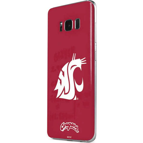 Washington State University Cougars Logo Galaxy S8 Plus Skin