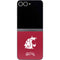 Washington State University Cougars Logo Galaxy Z Flip6 Skin