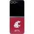 Washington State University Cougars Logo Galaxy Z Flip6 Skin
