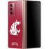 Washington State University Cougars Logo Galaxy Z Fold2 5G Skin