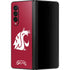 Washington State University Cougars Logo Galaxy Z Fold3 5G Skin
