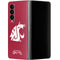 Washington State University Cougars Logo Galaxy Z Fold4 5G Skin