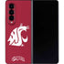 Washington State University Cougars Logo Galaxy Z Fold4 5G Skin