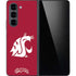 Washington State University Cougars Logo Galaxy Z Fold5 5G Skin