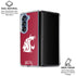 Washington State University Cougars Logo Galaxy Z Fold7 Clear Case