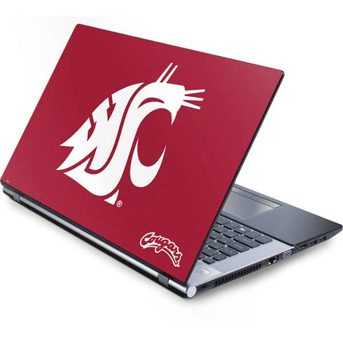 Washington State University Cougars Logo Generic Laptop Skin