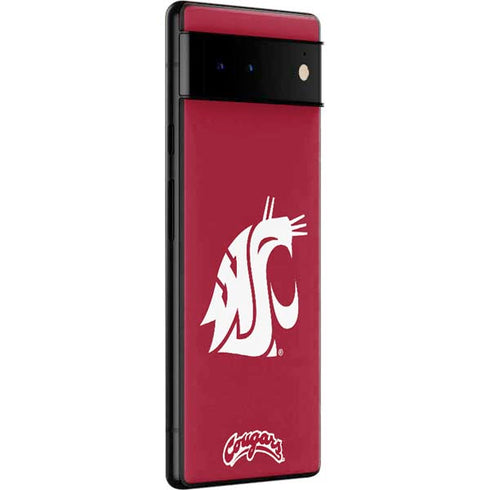 Washington State University Cougars Logo Google Pixel 6 Pro Skin
