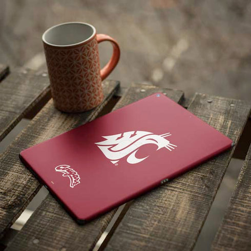 Washington State University Cougars Logo iPad Skins