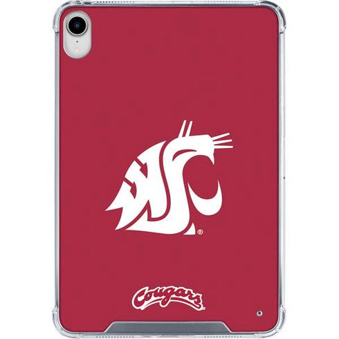Washington State University Cougars Logo iPad 11th Gen (2025) Clear Case