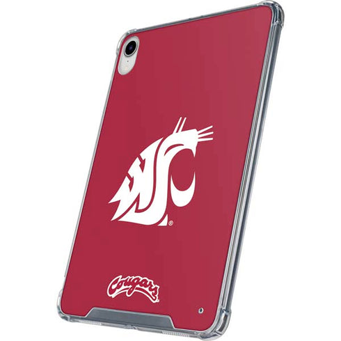 Washington State University Cougars Logo iPad 11th Gen (2025) Clear Case