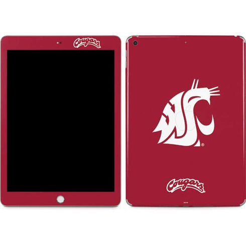 Washington State University Cougars Logo Apple iPad Skin