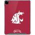 Washington State University Cougars Logo iPad Pro 12.9in (2020) Clear Case