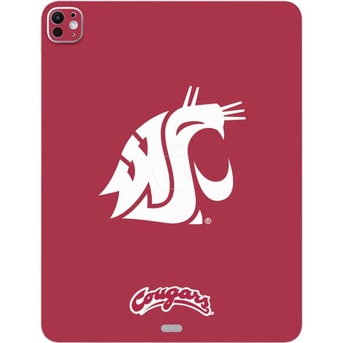 Washington State University Cougars Logo iPad Pro 13in M4 (2024) Skin
