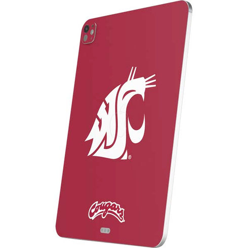 Washington State University Cougars Logo iPad Pro 13in M4 (2024) Skin