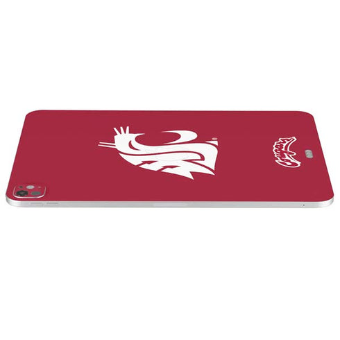 Washington State University Cougars Logo iPad Pro 13in M4 (2024) Skin