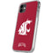 Washington State University Cougars Logo iPhone 11 Clear Case