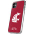 Washington State University Cougars Logo iPhone 11 Clear Case