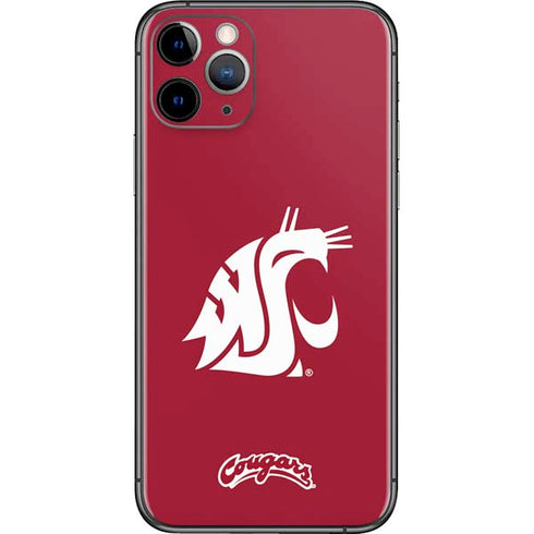Washington State University Cougars Logo iPhone 11 Pro Skin