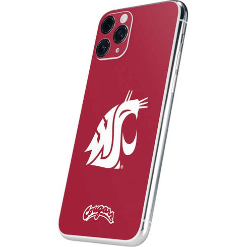 Washington State University Cougars Logo iPhone 11 Pro Skin
