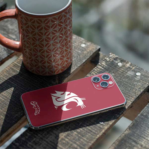 Washington State University Cougars Logo iPhone 11 Pro Skin