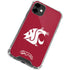 Washington State University Cougars Logo iPhone 12 Mini Clear Case