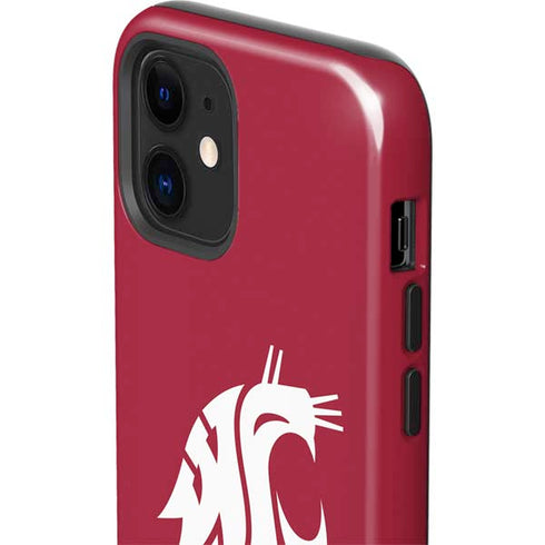 Washington State University Cougars Logo iPhone 12 Mini Impact Case